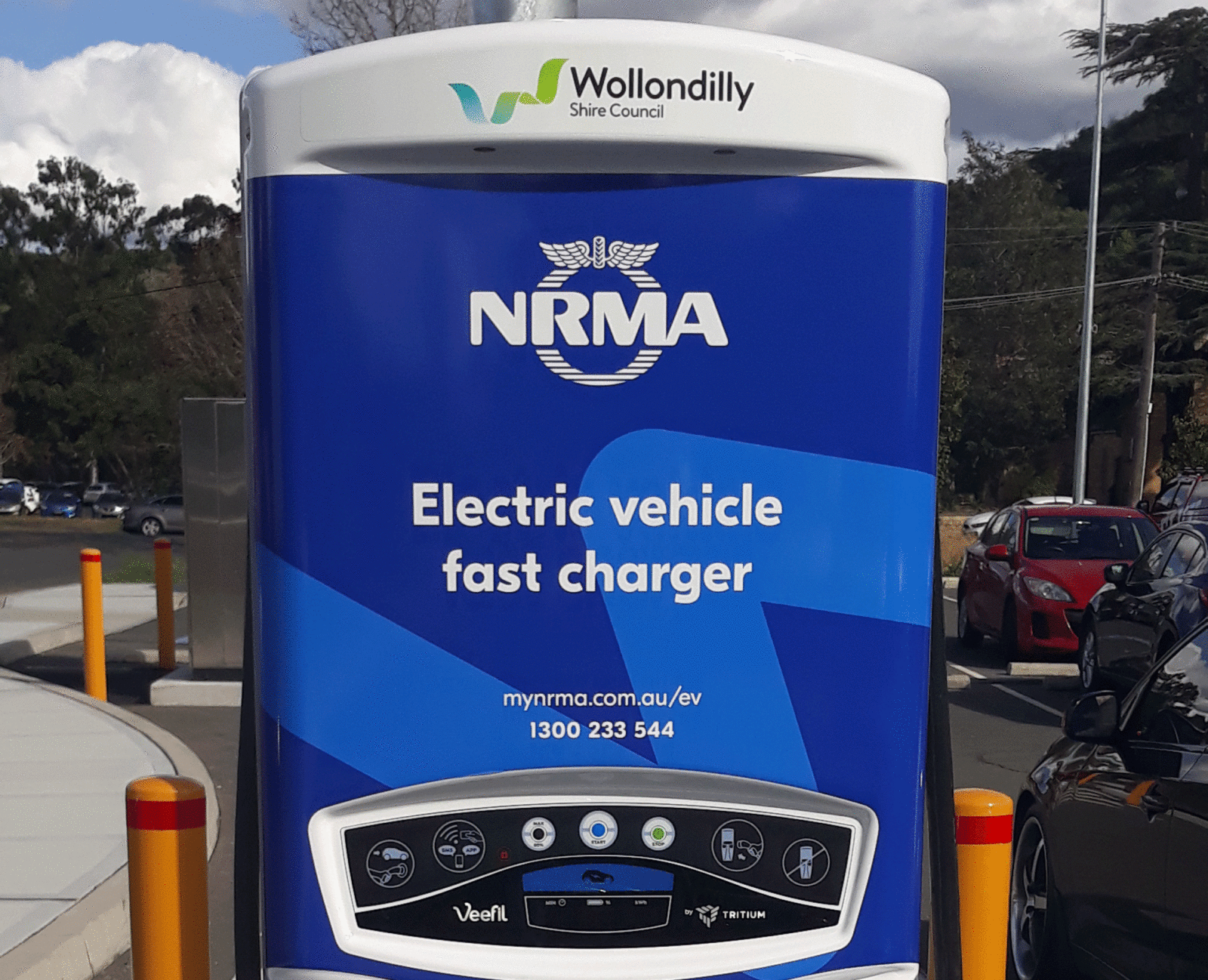 Electronic Vehicle Charger in Picton Car Park